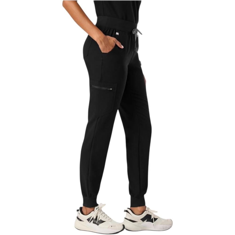 NWOT Figs Zamora Jogger Scrub Jogger Pants BLACK Size XXS